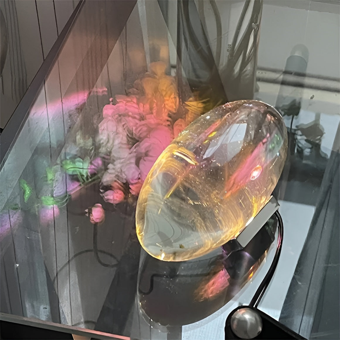 HaloBeam | Kryštálová projekčná lampa 